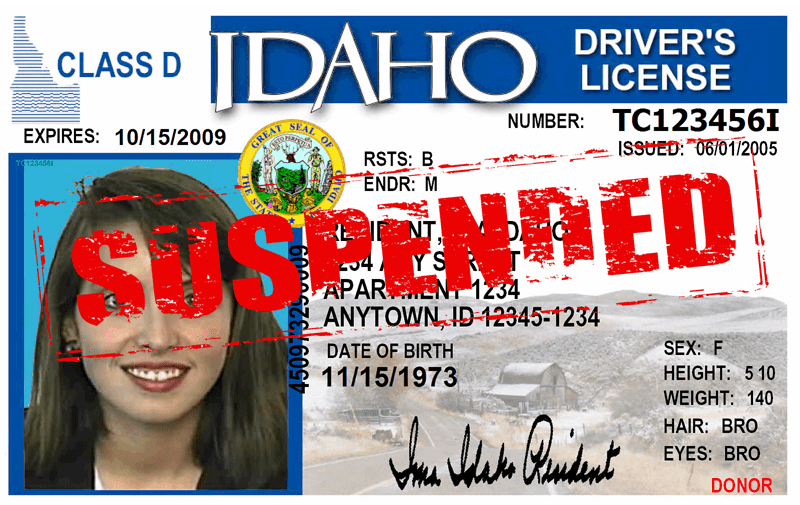 why is my license suspended after suspenion date